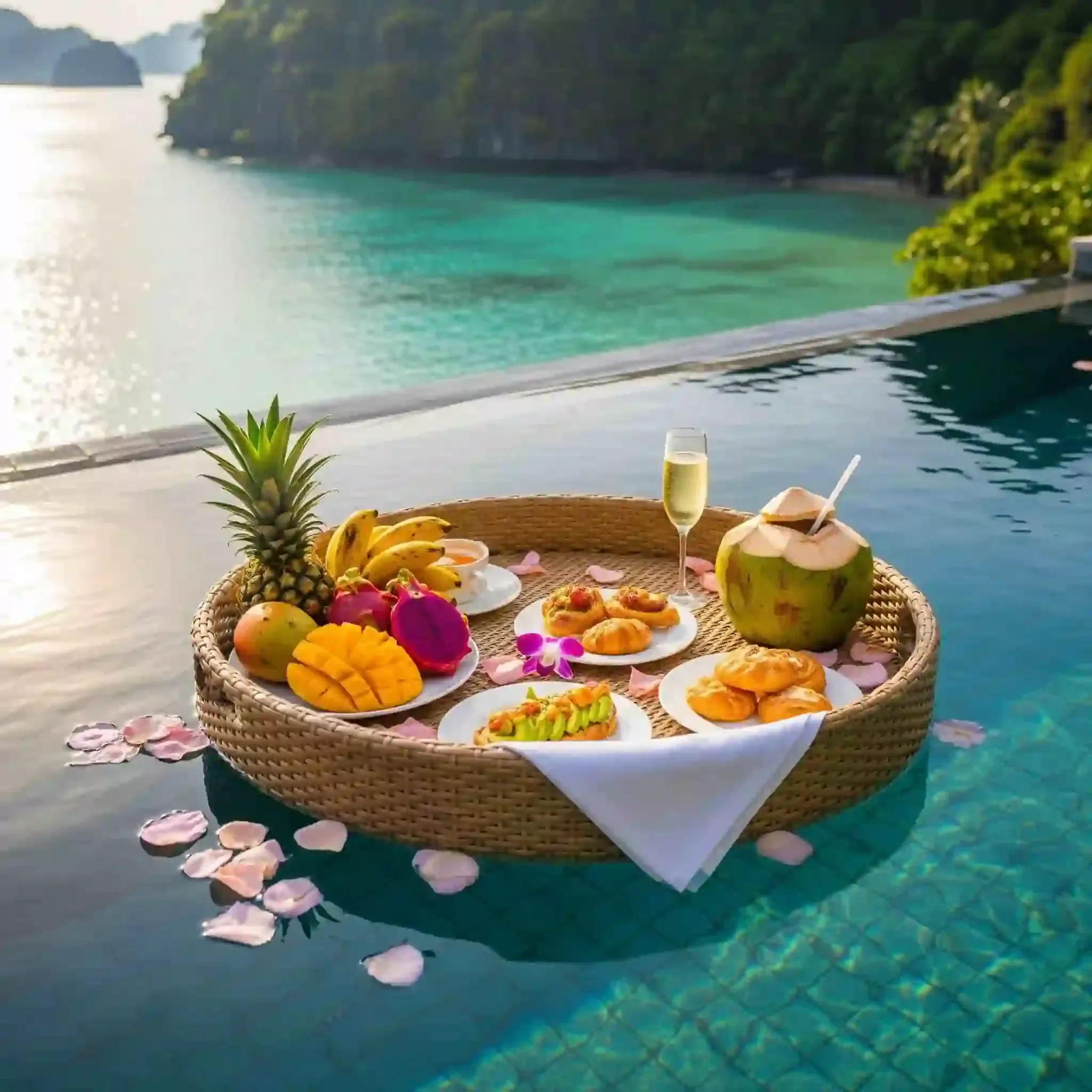 Culinary Delights — Breakfast that floats in your pool, and a welcome made for the moment you arrive.